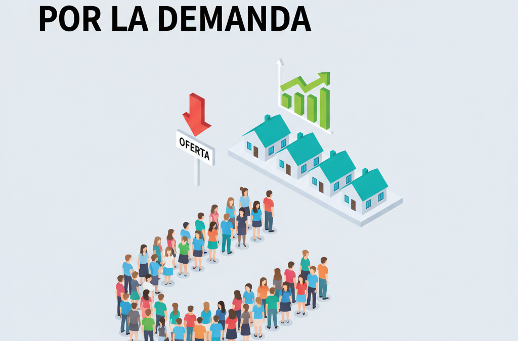 Riesgo de colapso y tensión en el mercado inmobiliario